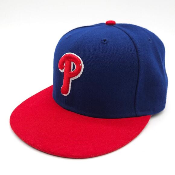 Philadelphia Phillies New Era 59FIFTY On-Field Fitted Hat Size‎ 7 1/4 MLB Cap - Picture 1 of 7